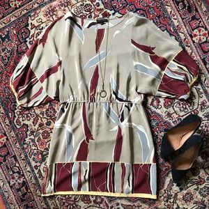 GLAM Silk Dress Size: L